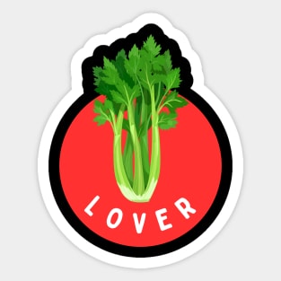 Celery Lover Sticker